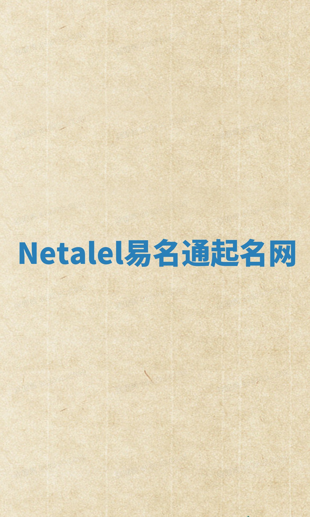 Netalel易名通起名网