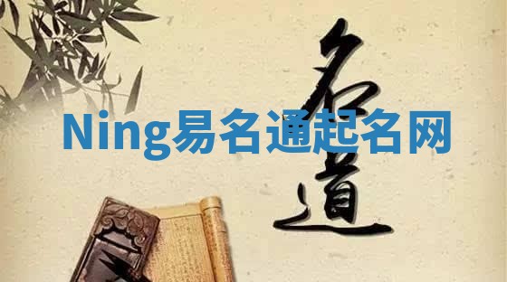 Ning易名通起名网