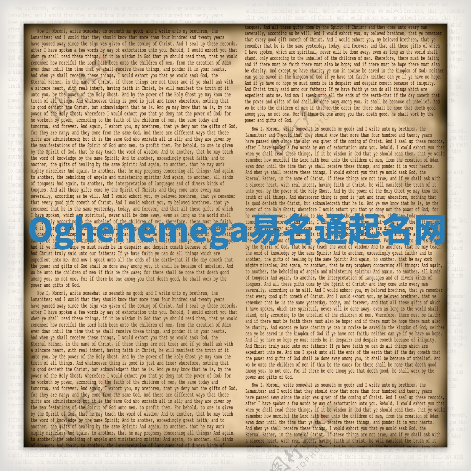 Oghenemega易名通起名网