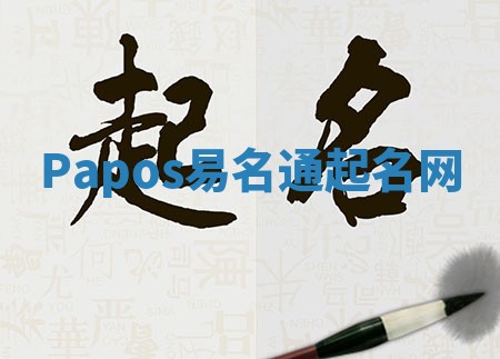 Papos易名通起名网