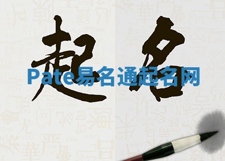 Pate易名通起名网