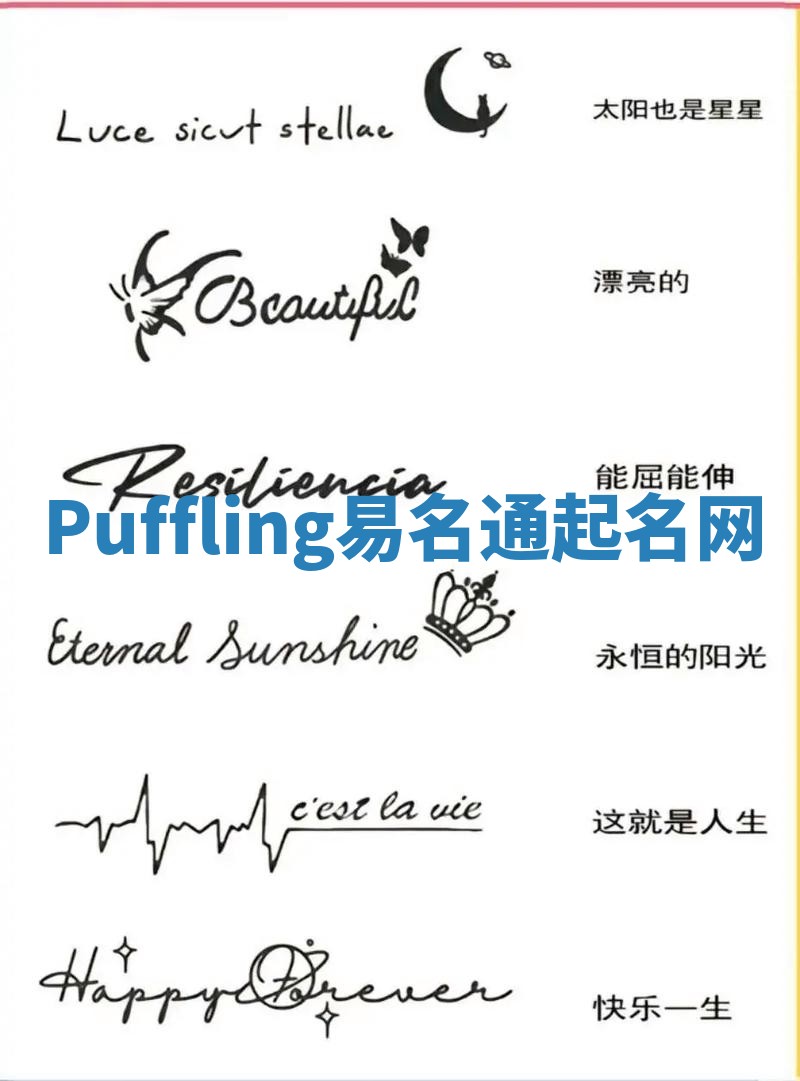 Puffling易名通起名网
