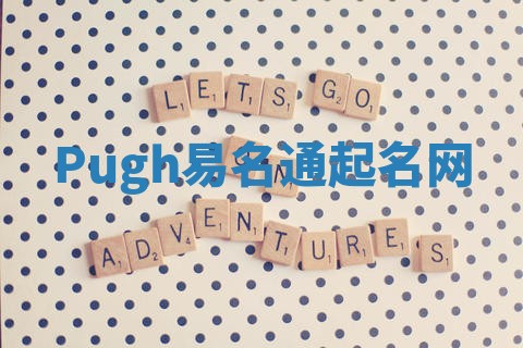 Pugh易名通起名网 Pugh易名通起名网