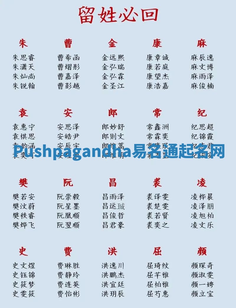 Pushpagandha易名通起名网 Pushpagandha易名通起名网