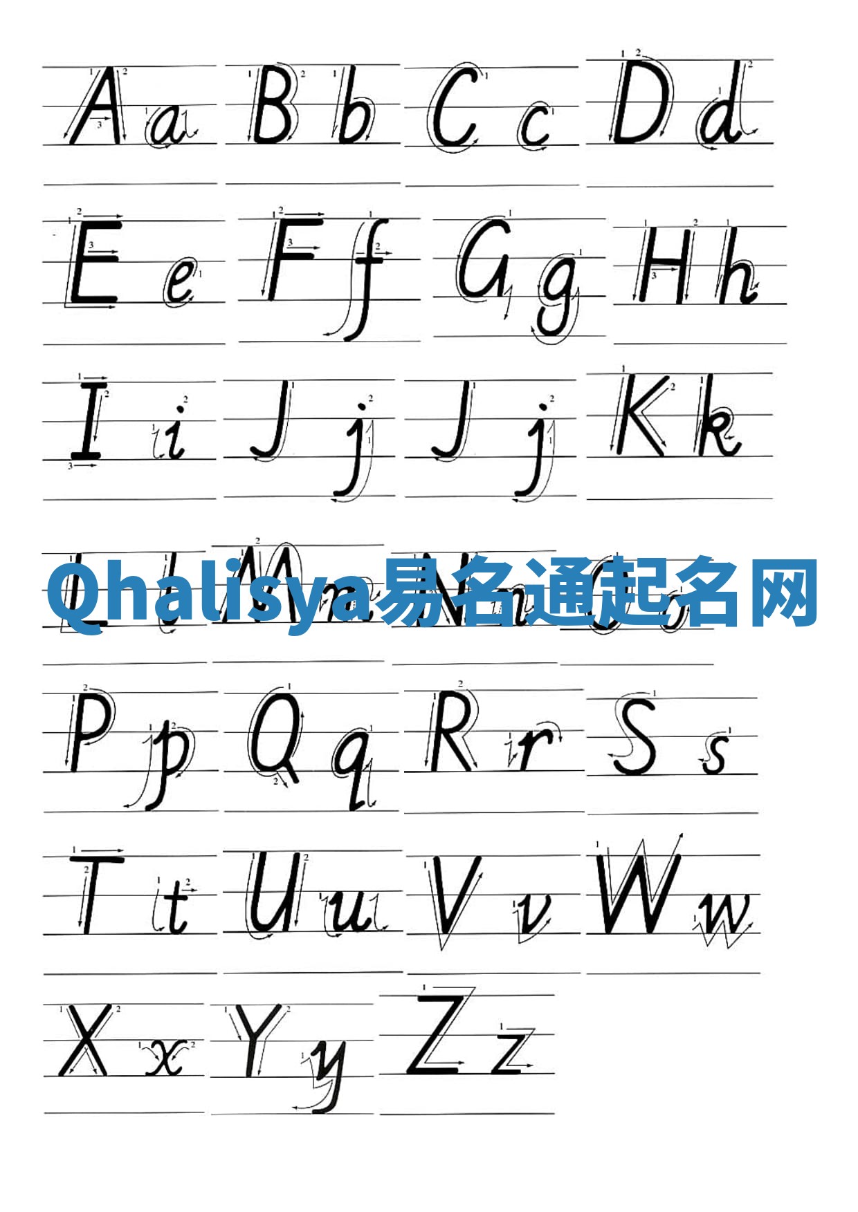 Qhalisya易名通起名网