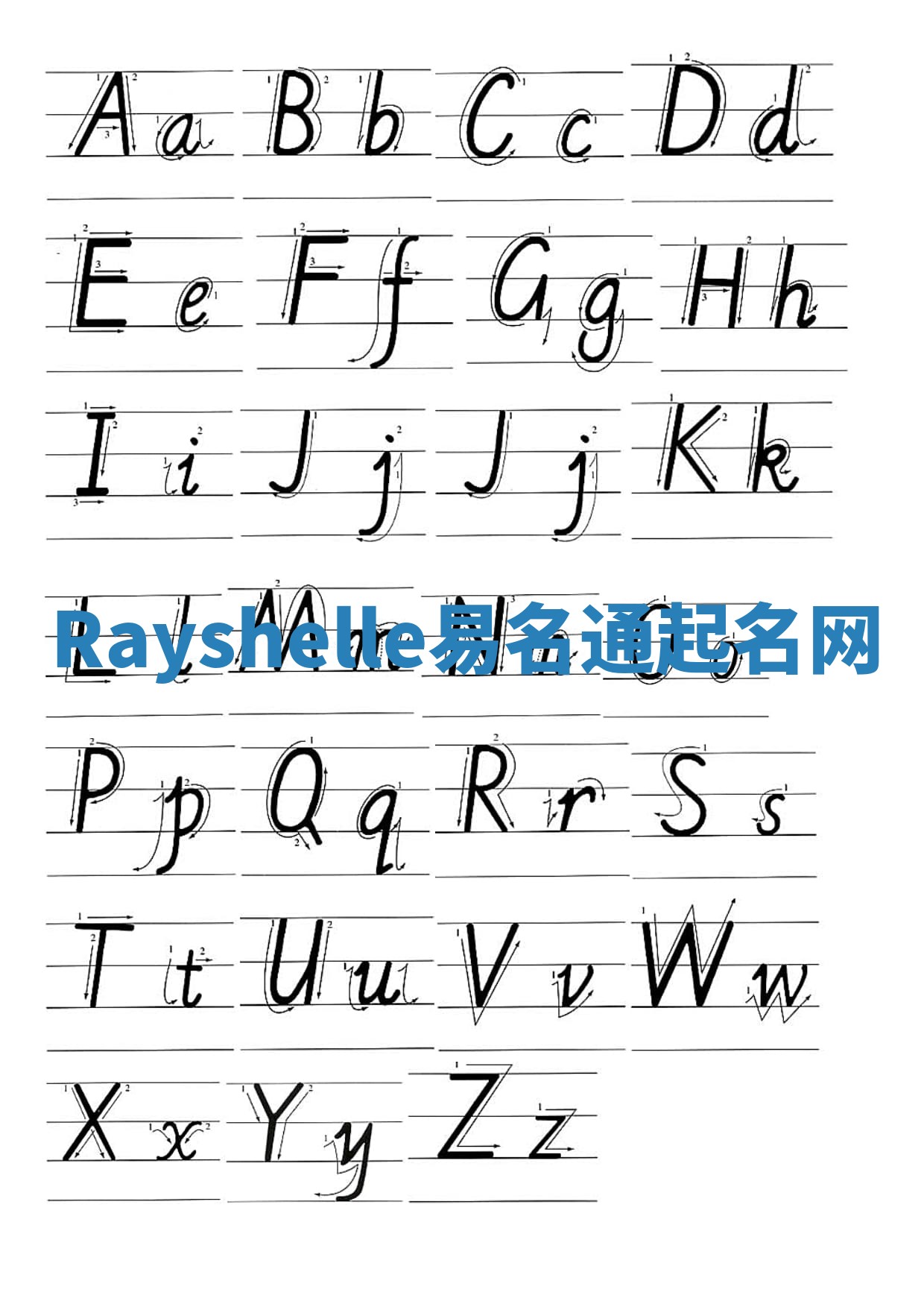 Rayshelle易名通起名网