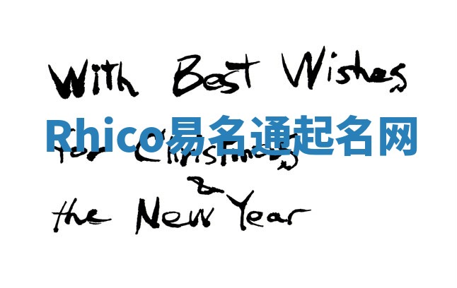 Rhico易名通起名网