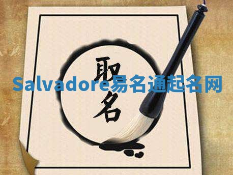 Salvadore易名通起名网