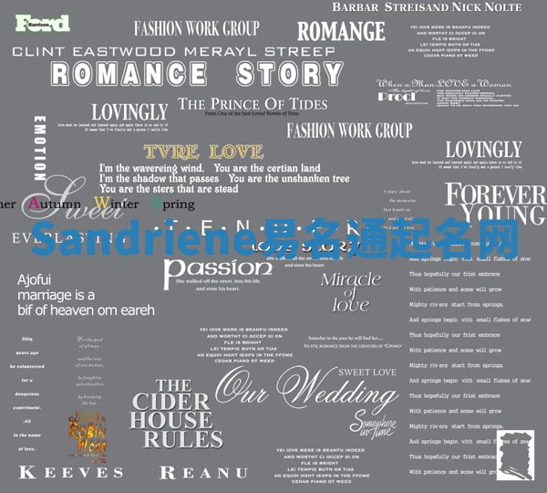 Sandriene易名通起名网 Sandriene易名通起名网