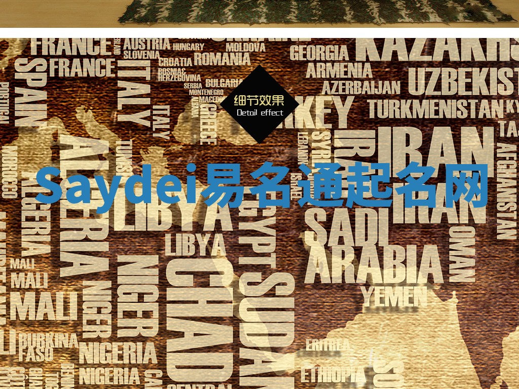 Saydei易名通起名网