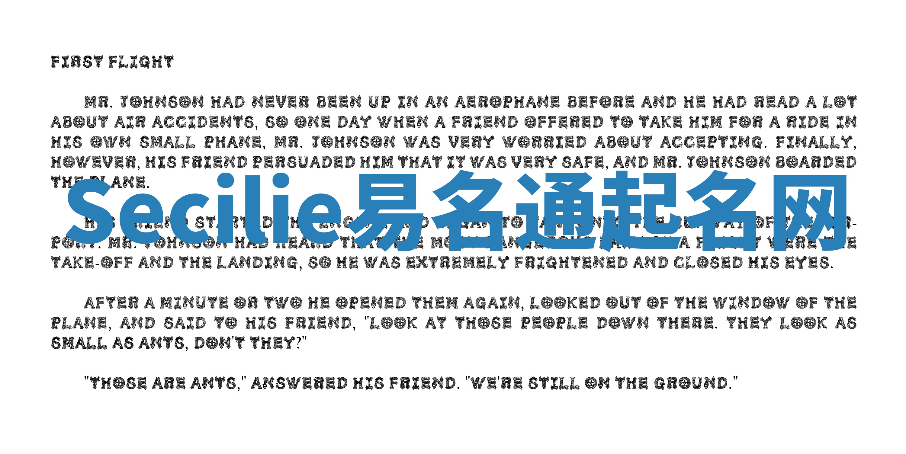 Secilie易名通起名网