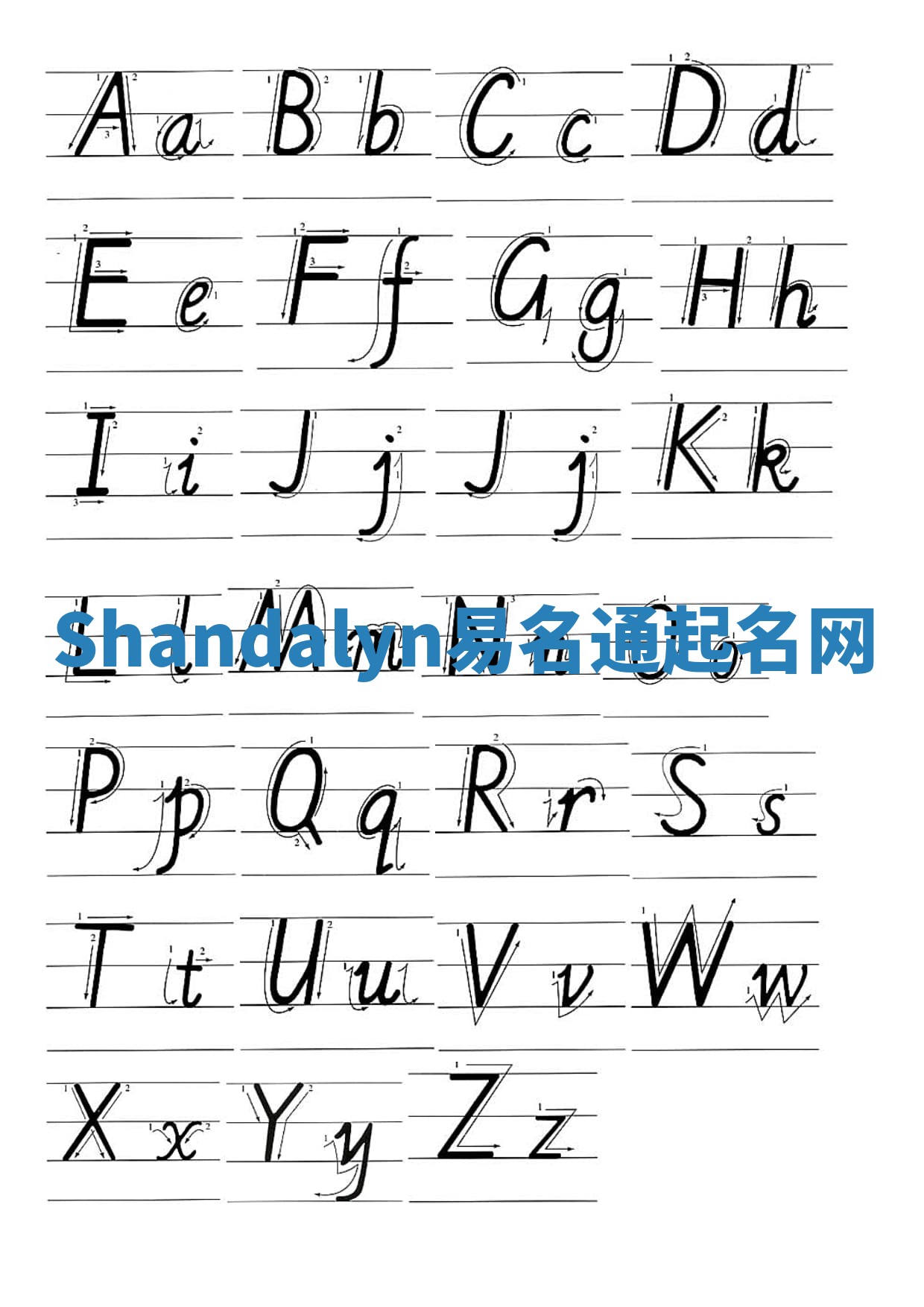 Shandalyn易名通起名网 Shandalyn易名通起名网