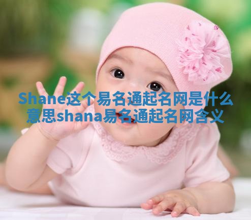 Shane这个易名通起名网是什么意思 shana易名通起名网含义