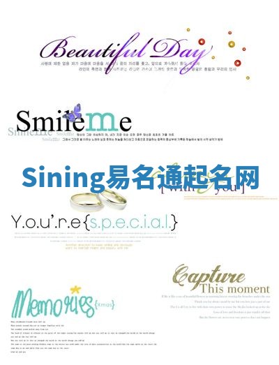 Sining易名通起名网