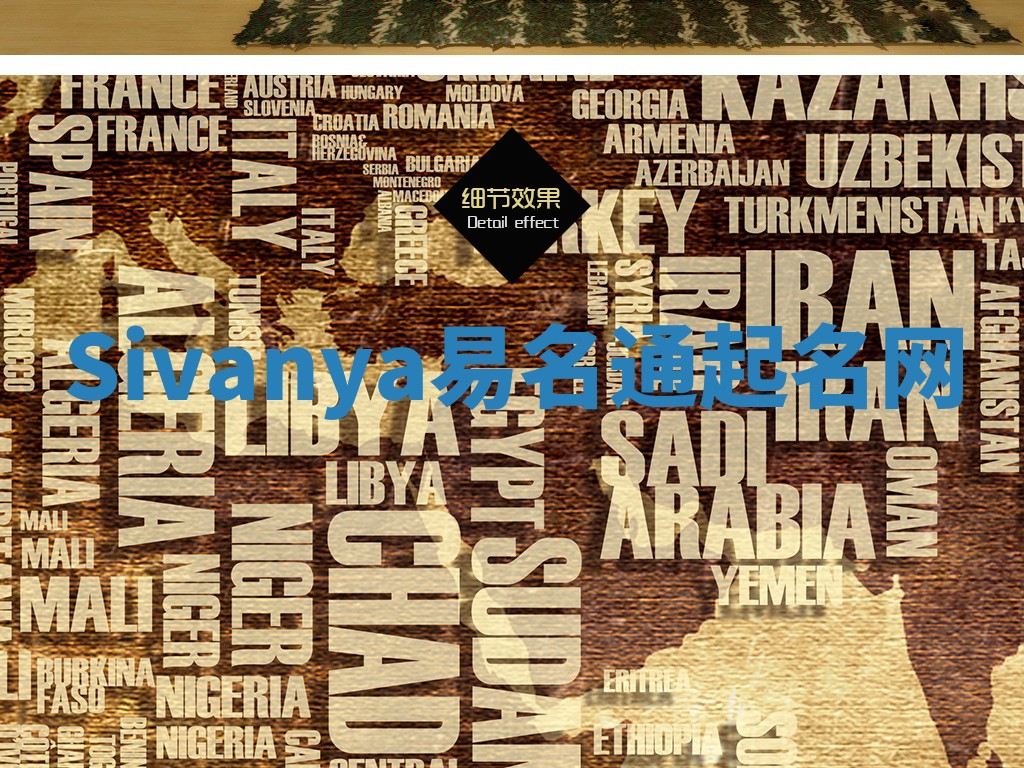 Sivanya易名通起名网