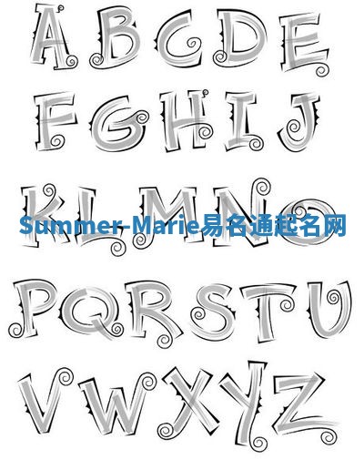 Summer-Marie易名通起名网