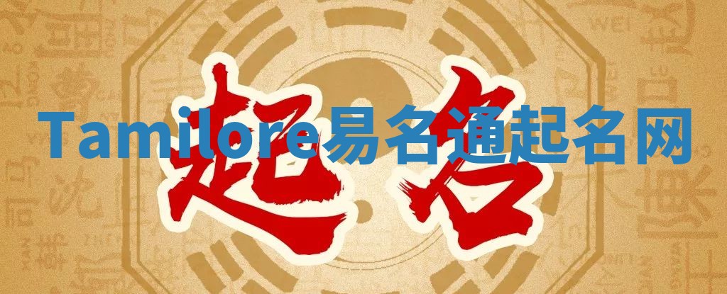 Tamilore易名通起名网