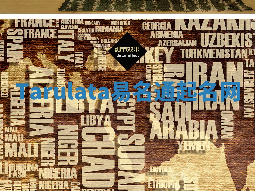 Tarulata易名通起名网 Tarulata易名通起名网