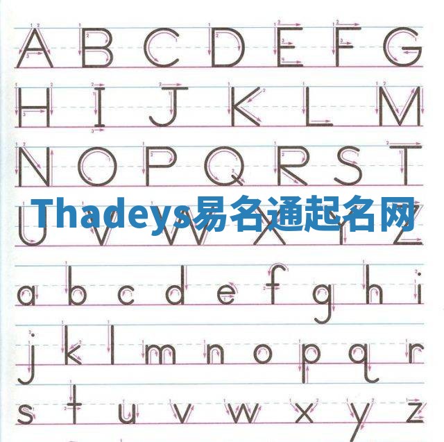 Thadeys易名通起名网
