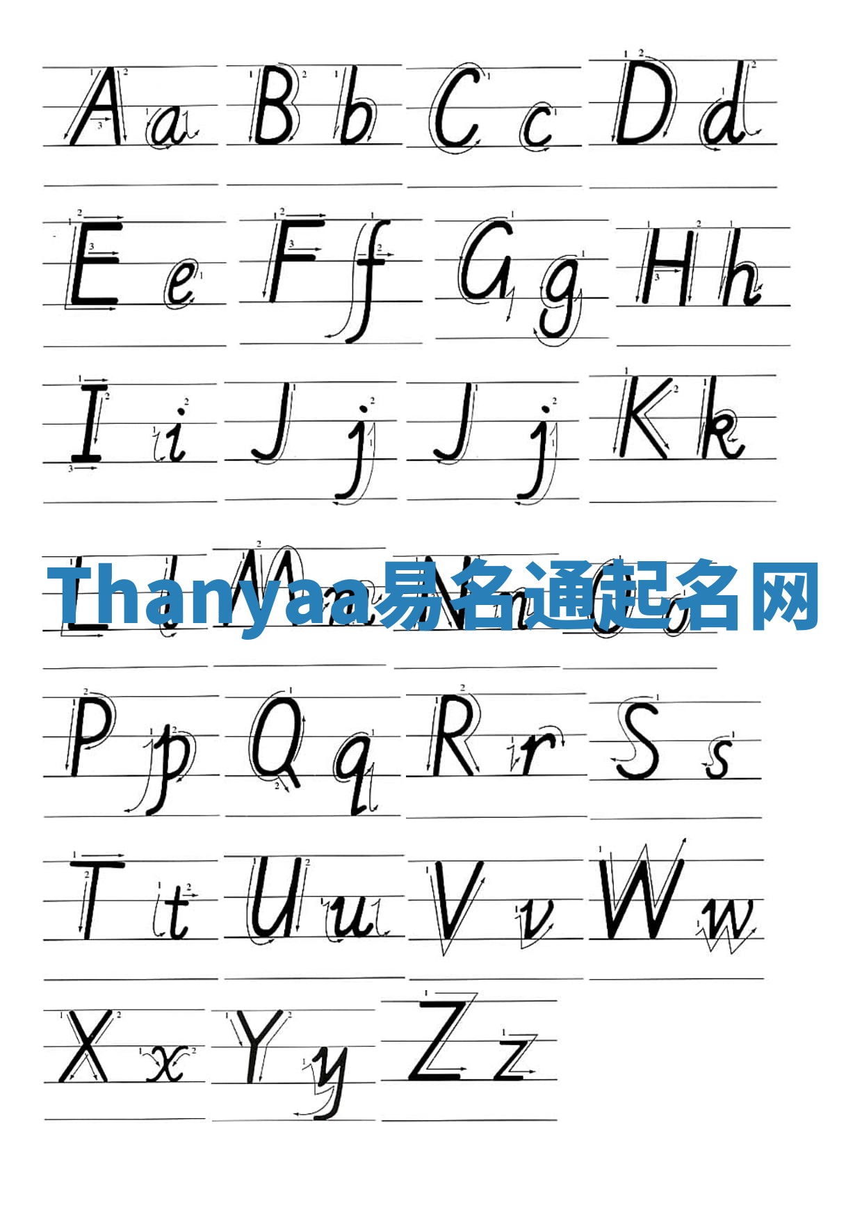 Thanyaa易名通起名网 Thanyaa易名通起名网