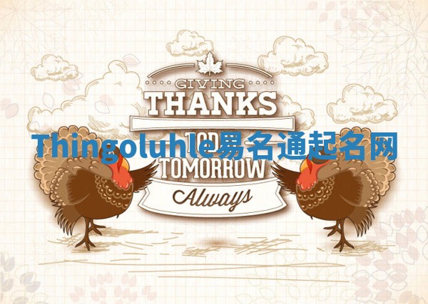 Thingoluhle易名通起名网