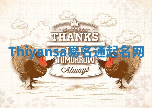 Thiyansa易名通起名网