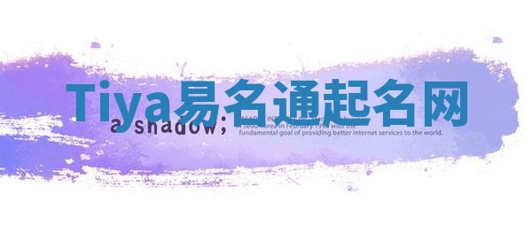 Tiya易名通起名网