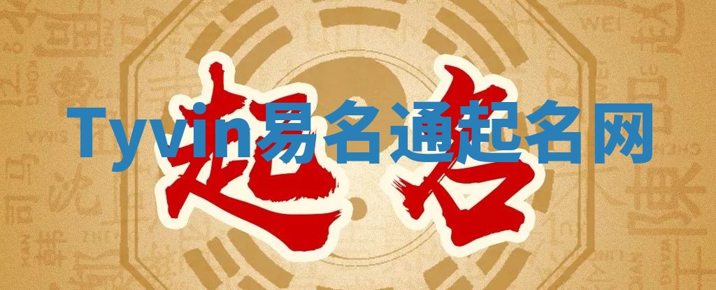 Tyvin易名通起名网