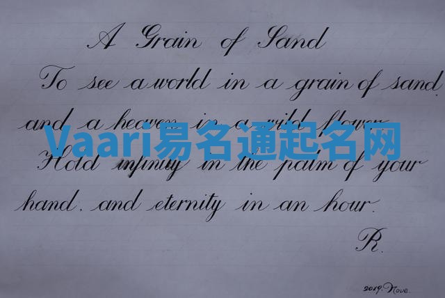 Vaari易名通起名网