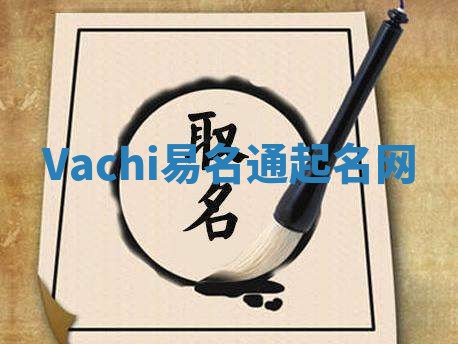 Vachi易名通起名网