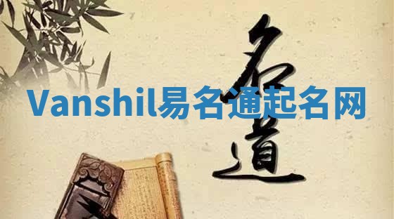 Vanshil易名通起名网