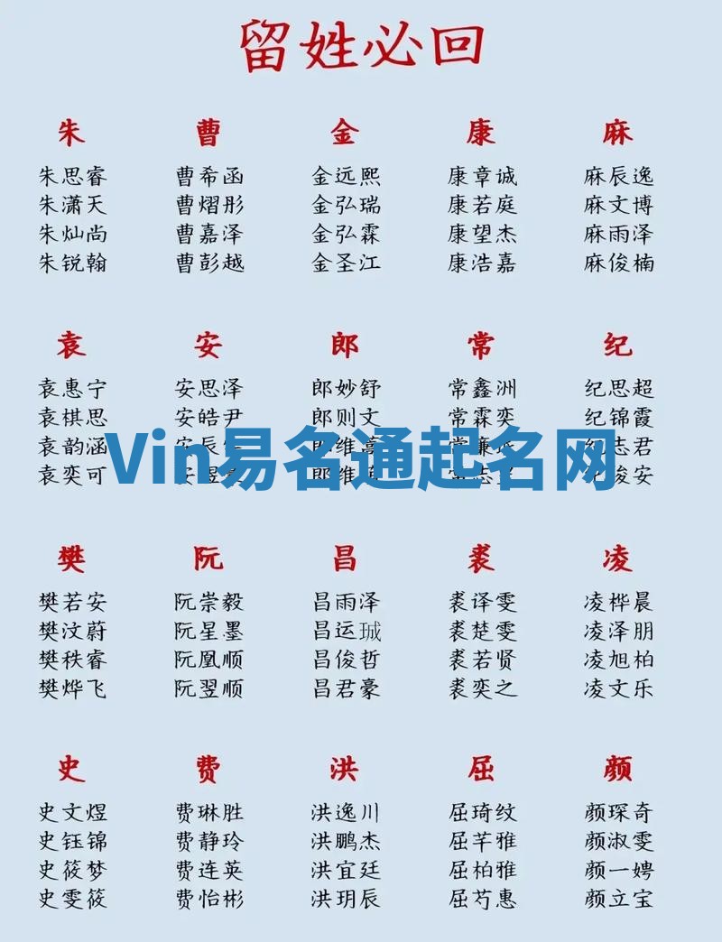 Vin易名通起名网
