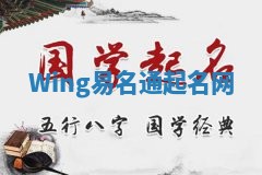 Wing易名通起名网