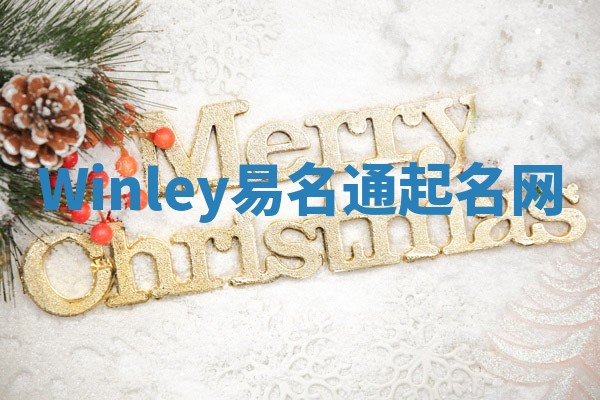 Winley易名通起名网