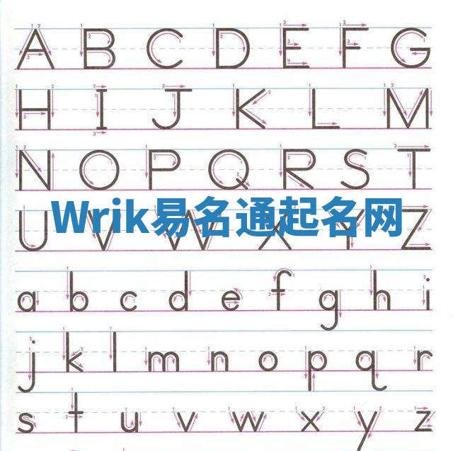 Wrik易名通起名网