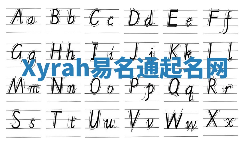 Xyrah易名通起名网
