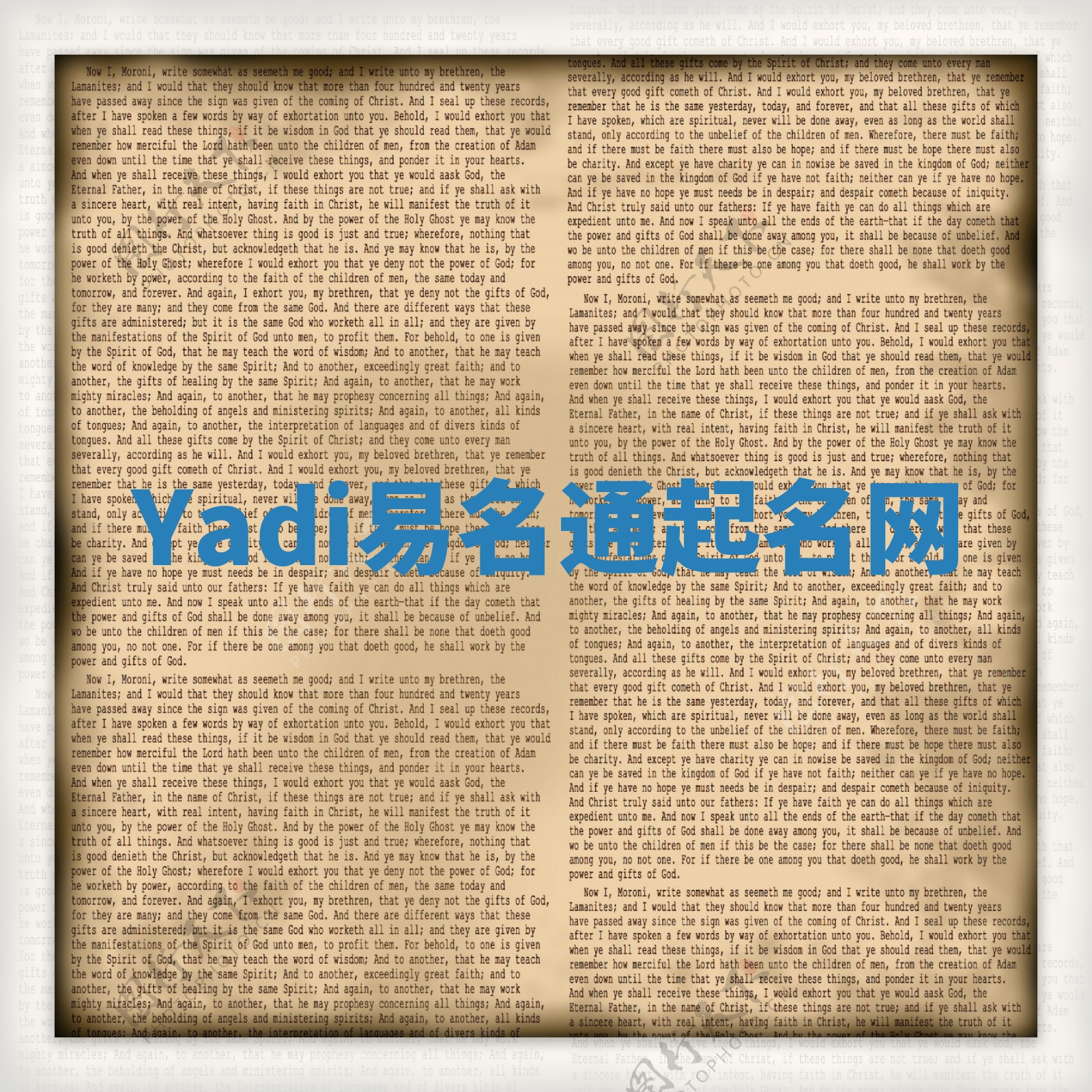 Yadi易名通起名网