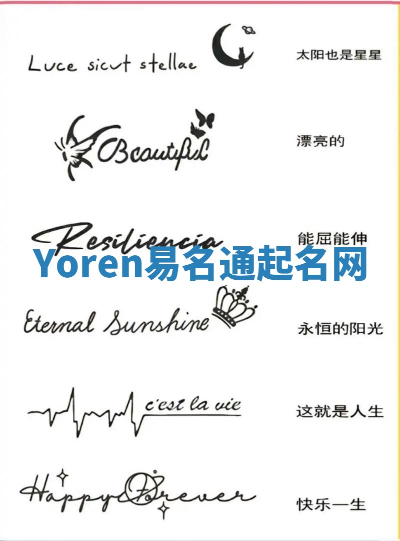 Yoren易名通起名网 Yoren易名通起名网