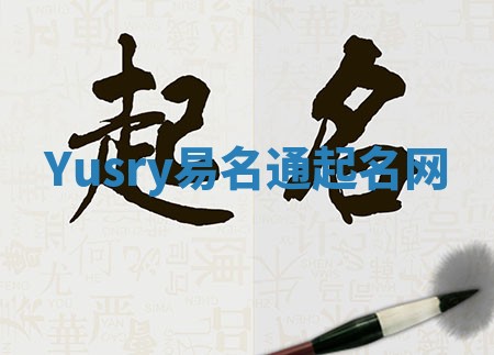Yusry易名通起名网