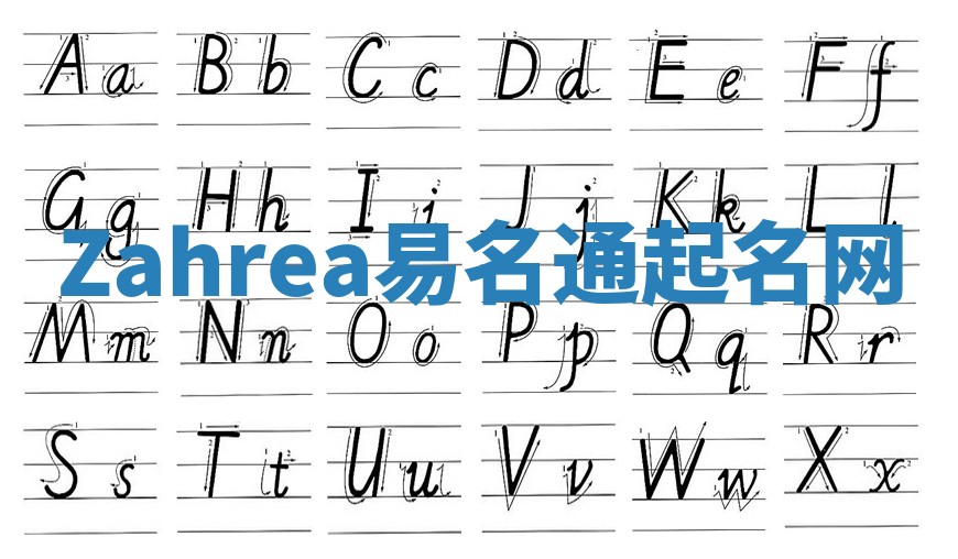 Zahrea易名通起名网 Zahrea易名通起名网