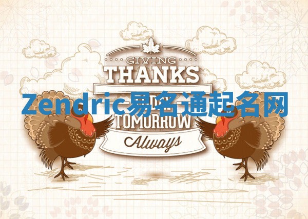 Zendric易名通起名网