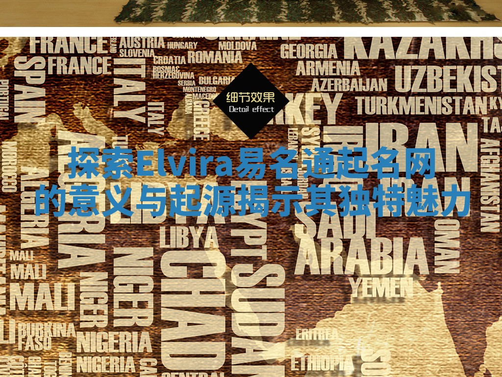 探索Elvira易名通起名网的意义与起源揭示其独特魅力